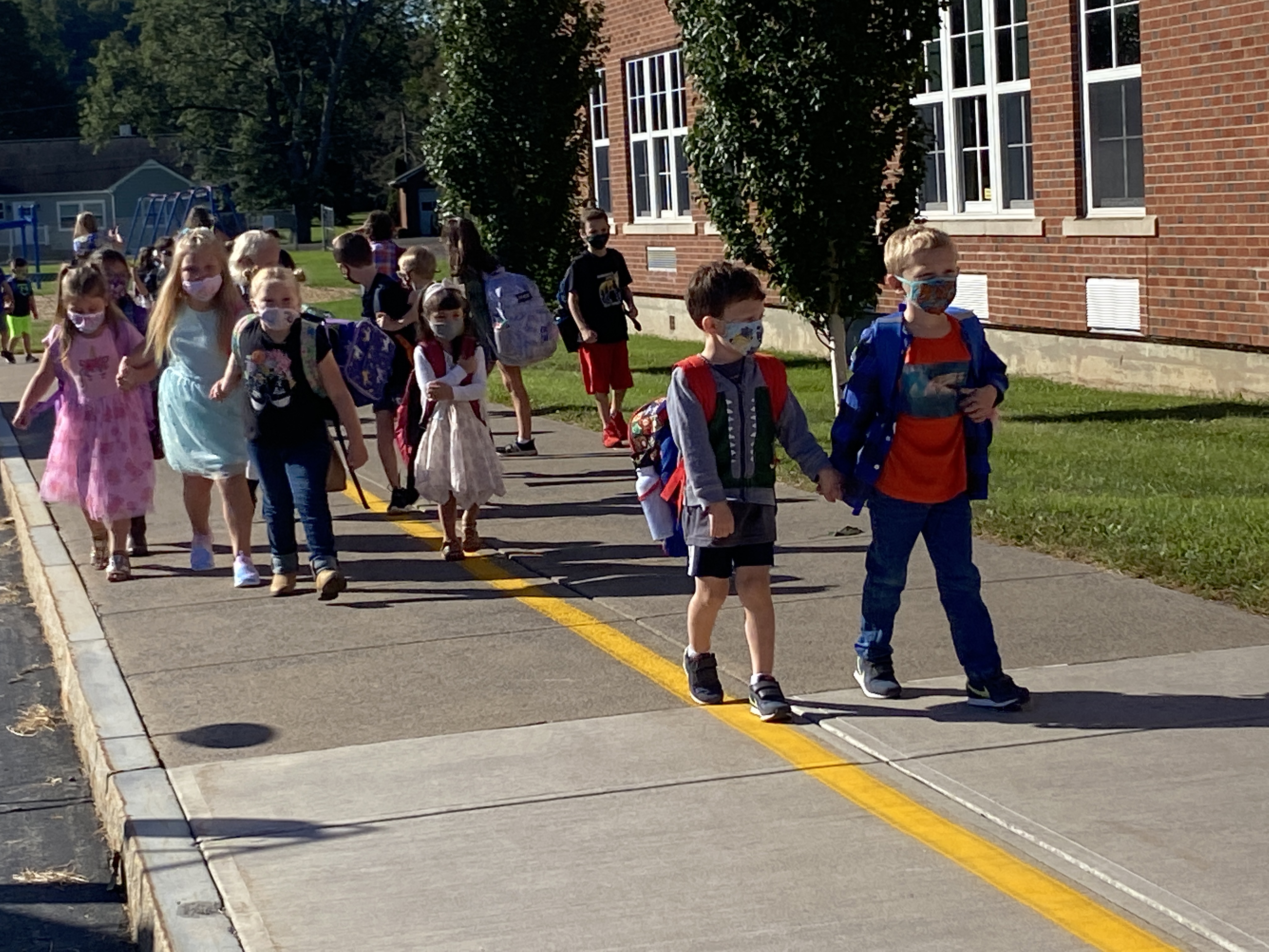 The first day of school at Jordan-Elbridge 2021-22