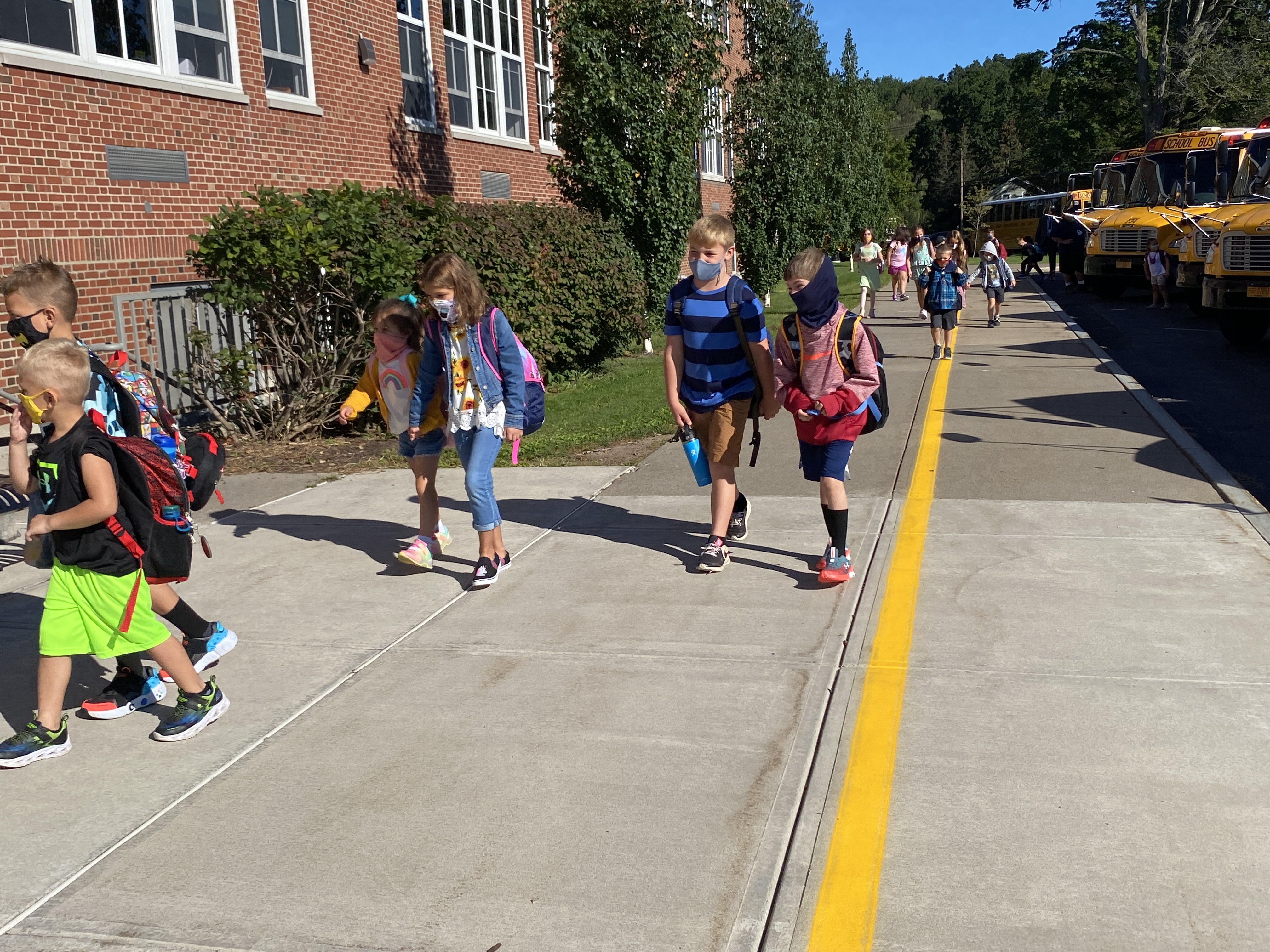 The first day of school at Jordan-Elbridge 2021-22