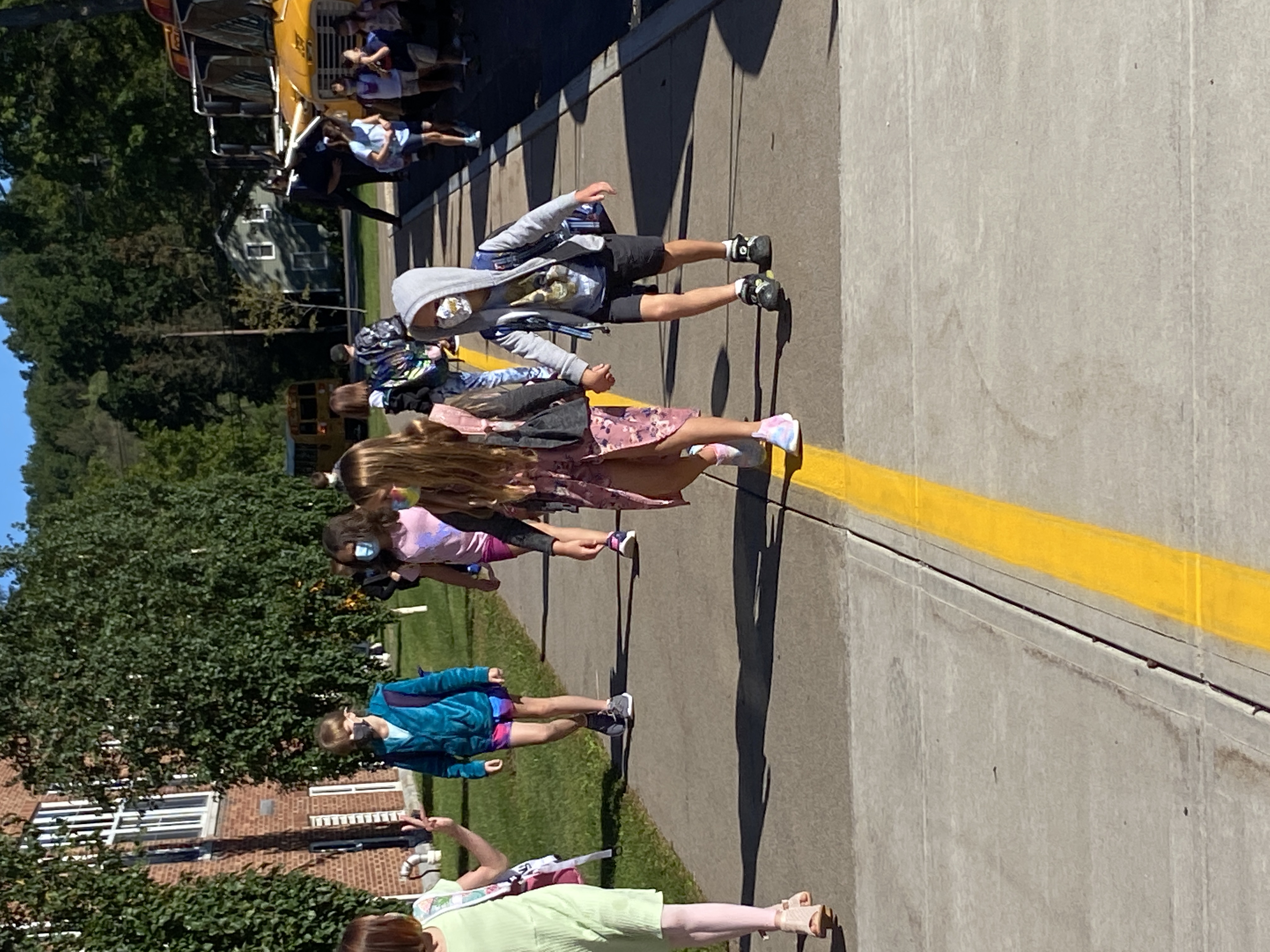 The first day of school at Jordan-Elbridge 2021-22