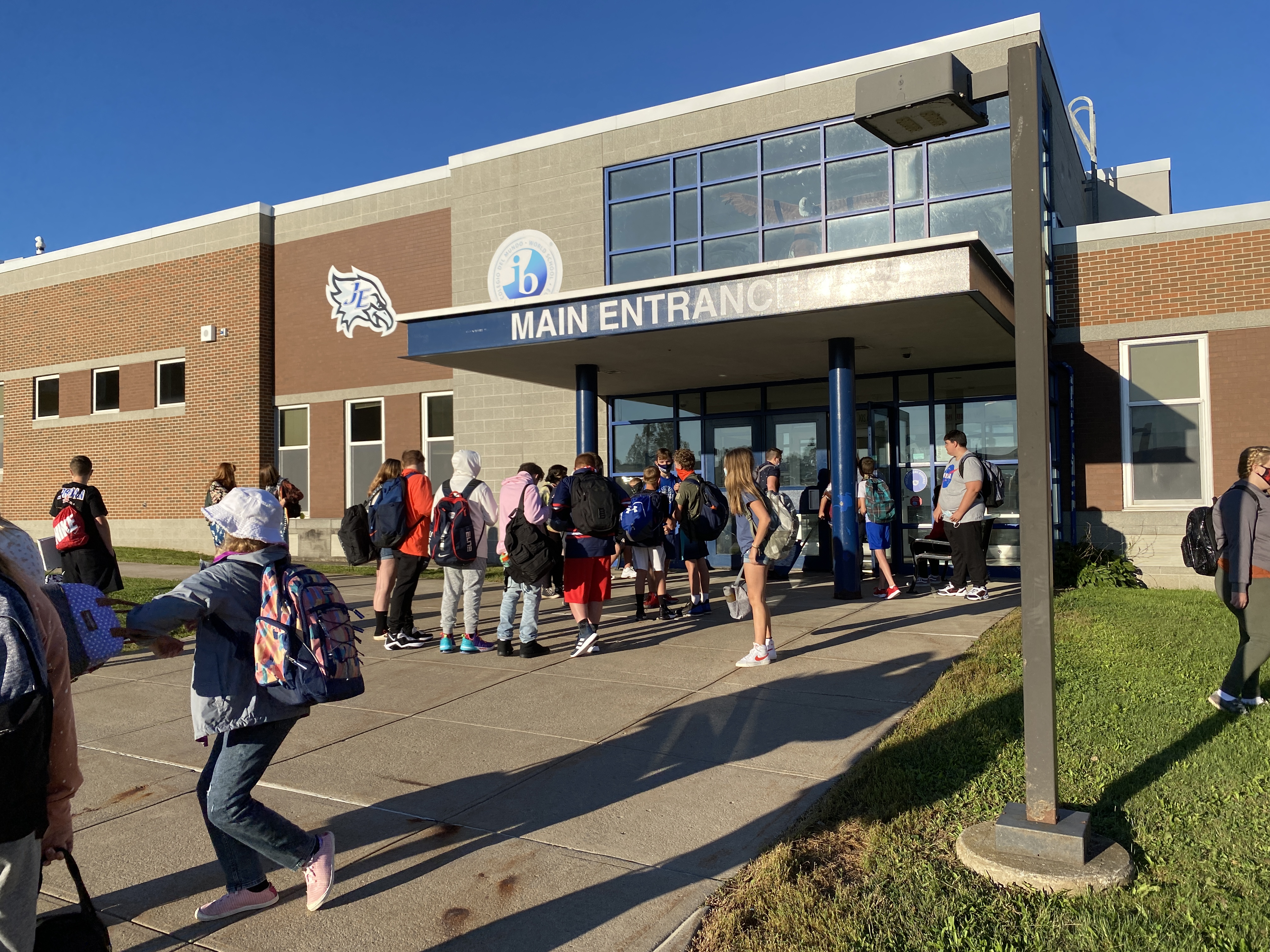 The first day of school at Jordan-Elbridge 2021-22