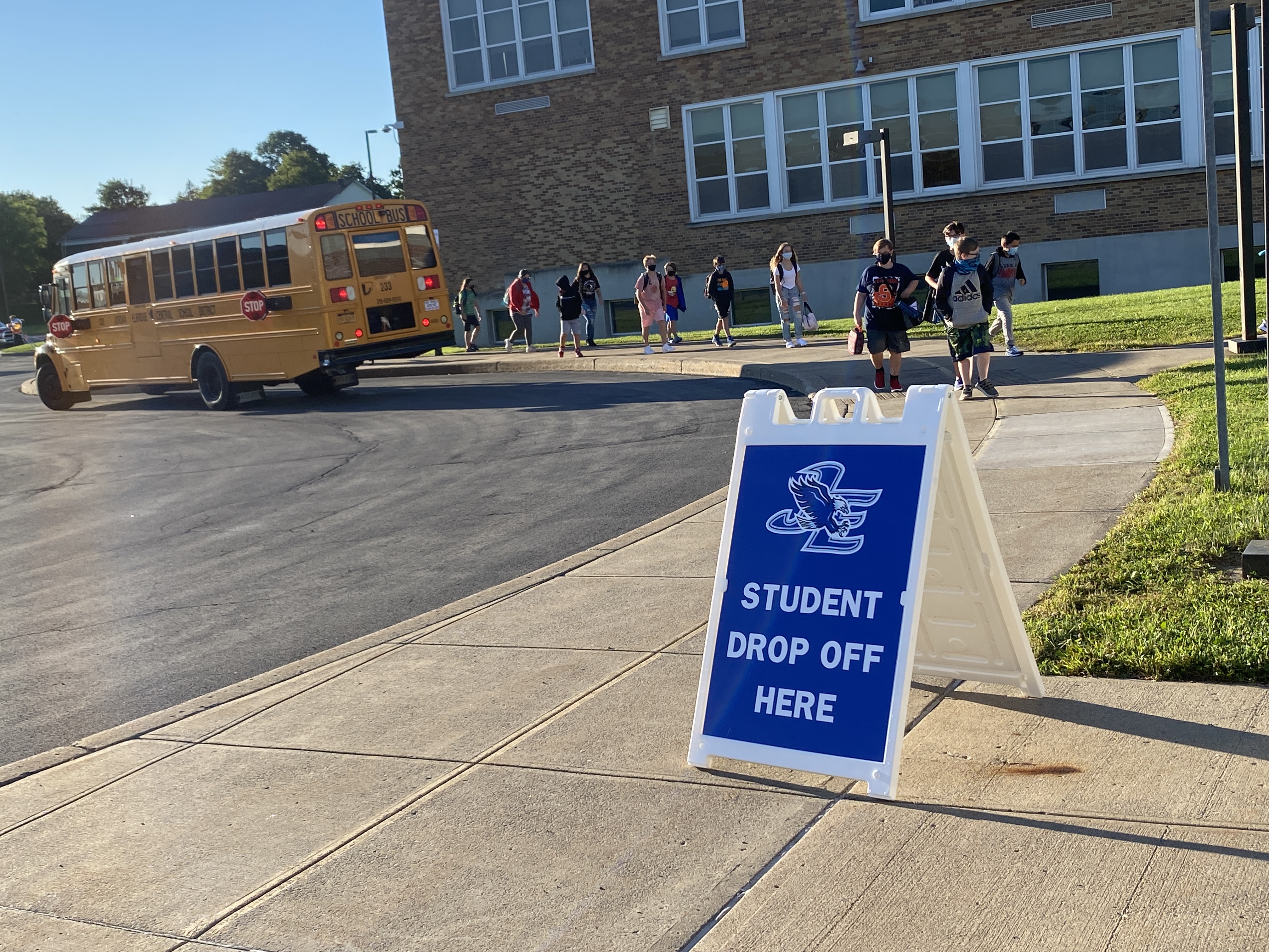 The first day of school at Jordan-Elbridge 2021-22