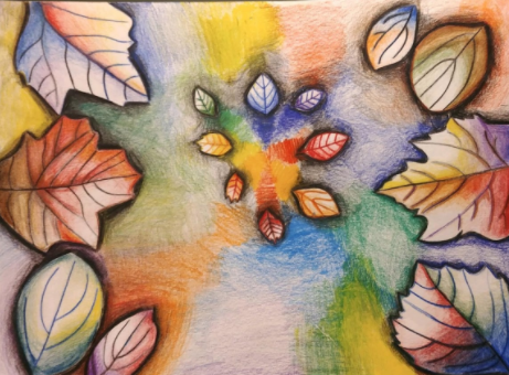 Haley Root's "Colored Leaves"