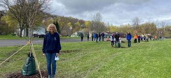 Senior's Eagle Scout project to leave a lasting impact on the Village of Jordan