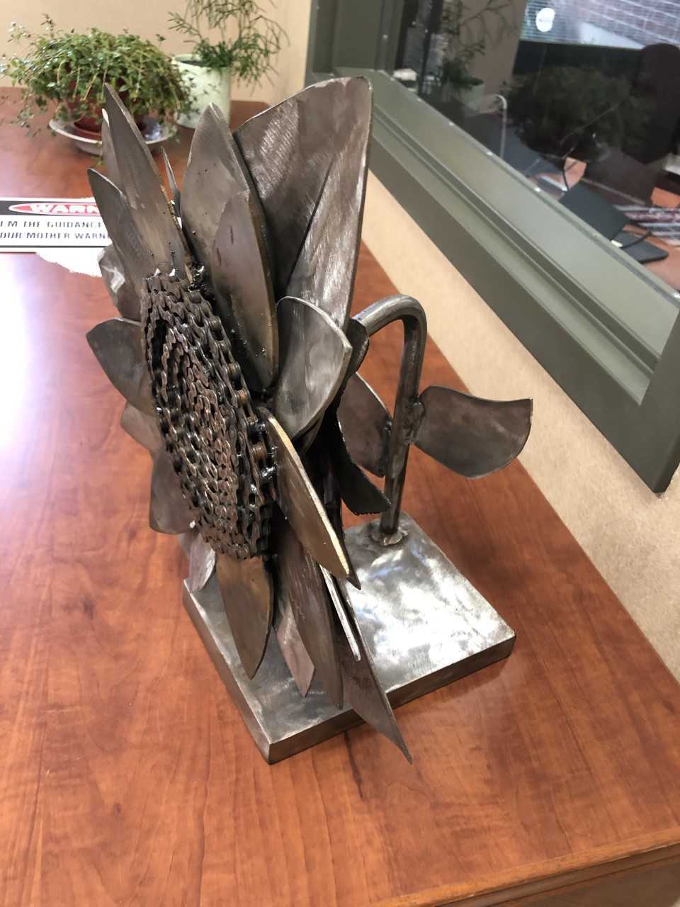 Morgan Bort's award-winning welding project for SkillsUSA
