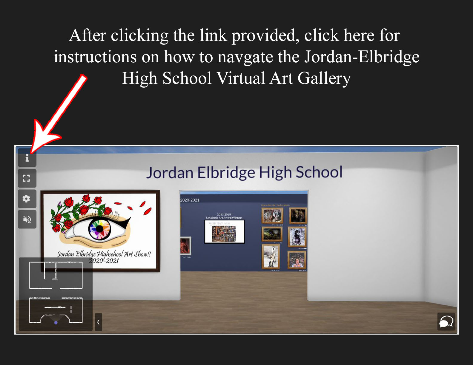 How to navigate the virtual art show