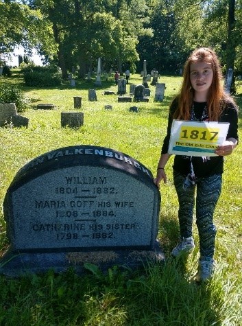 JEMS students visit the Quince St. Cemetery