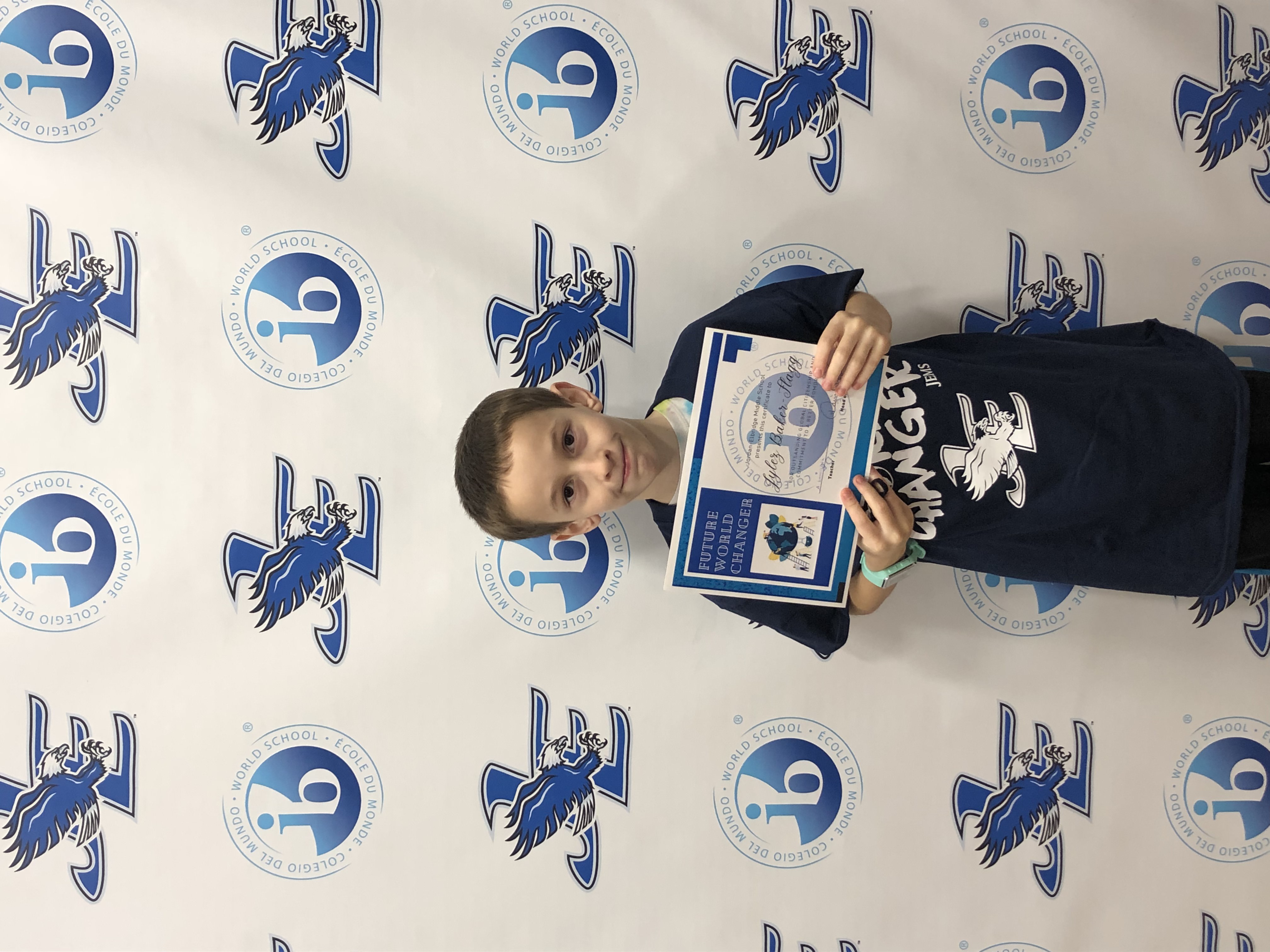 Jylez Baker-Flagg is honored as one of September's Future World Changers