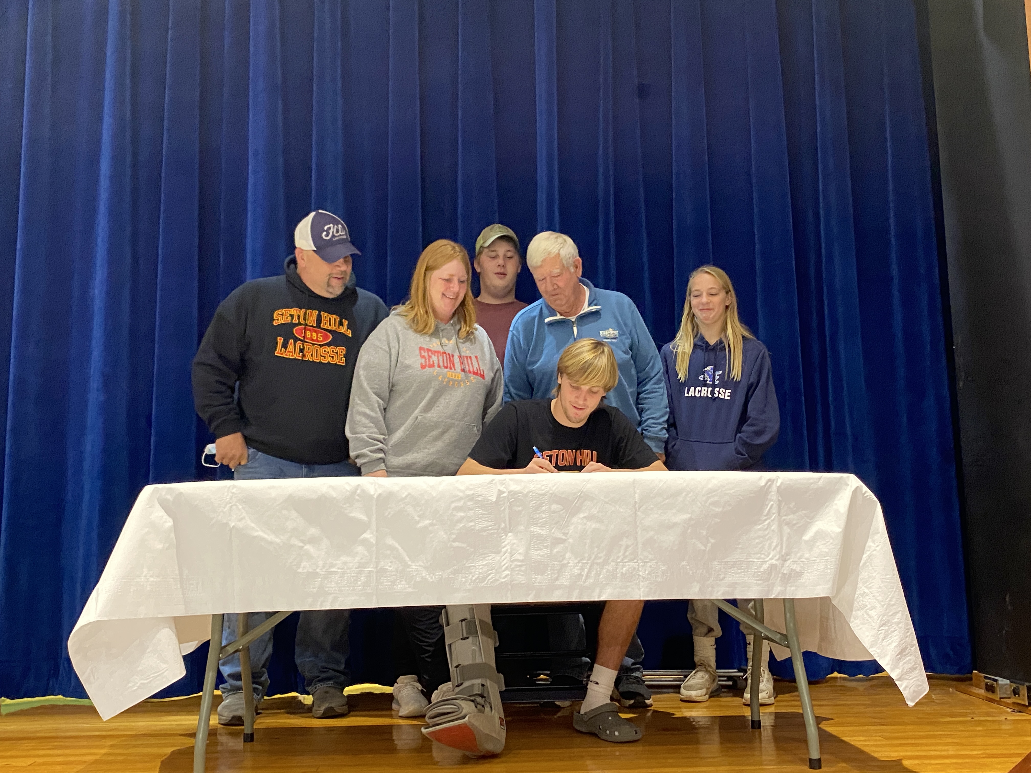 Wade Brunelle will attend Seton Hill University to play D2 lacrosse