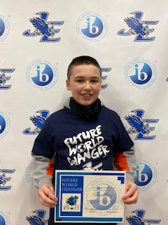 Ethan May is recognized as a Future World Changer