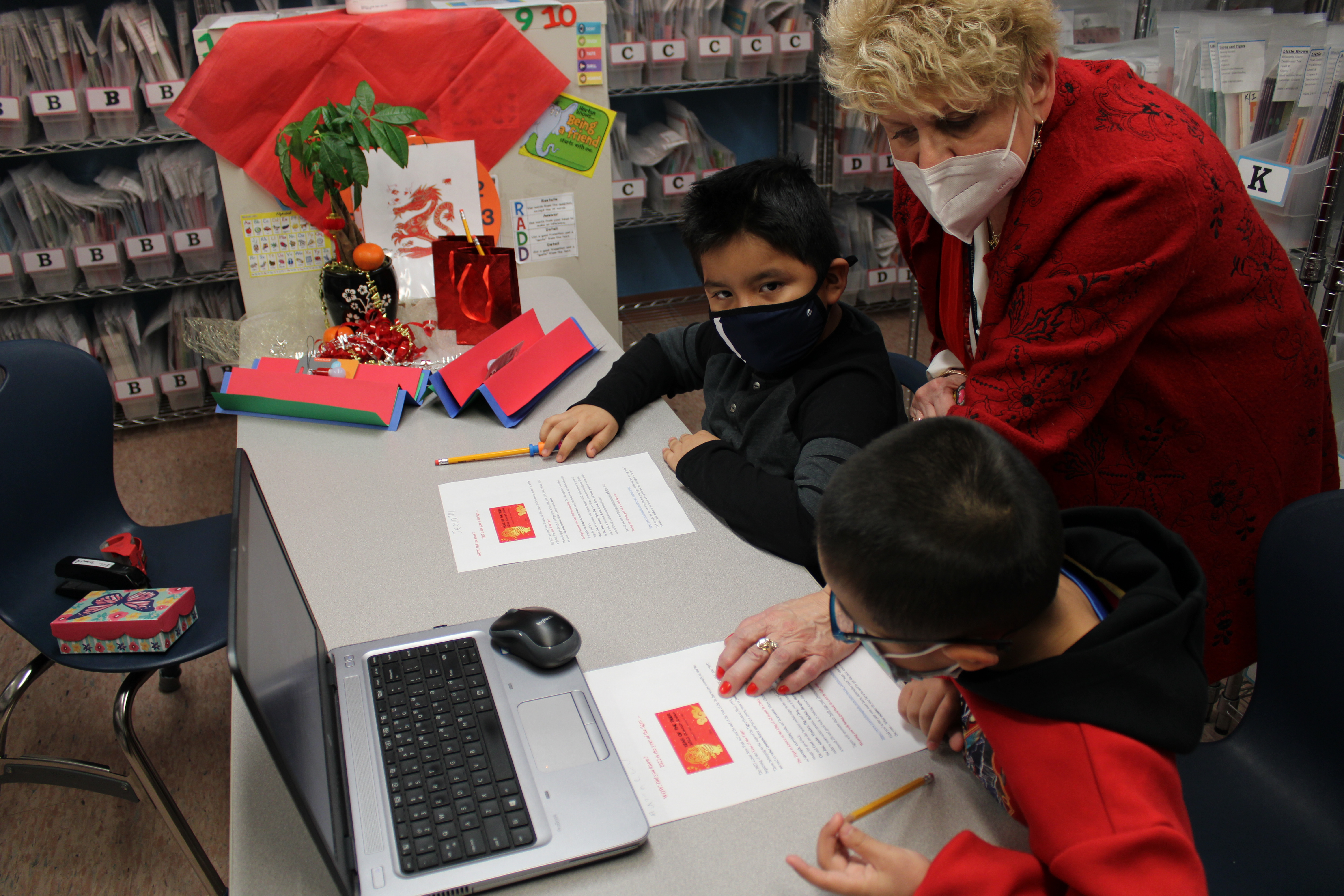 ELL students learn about Lunar New Year and Chinese culture
