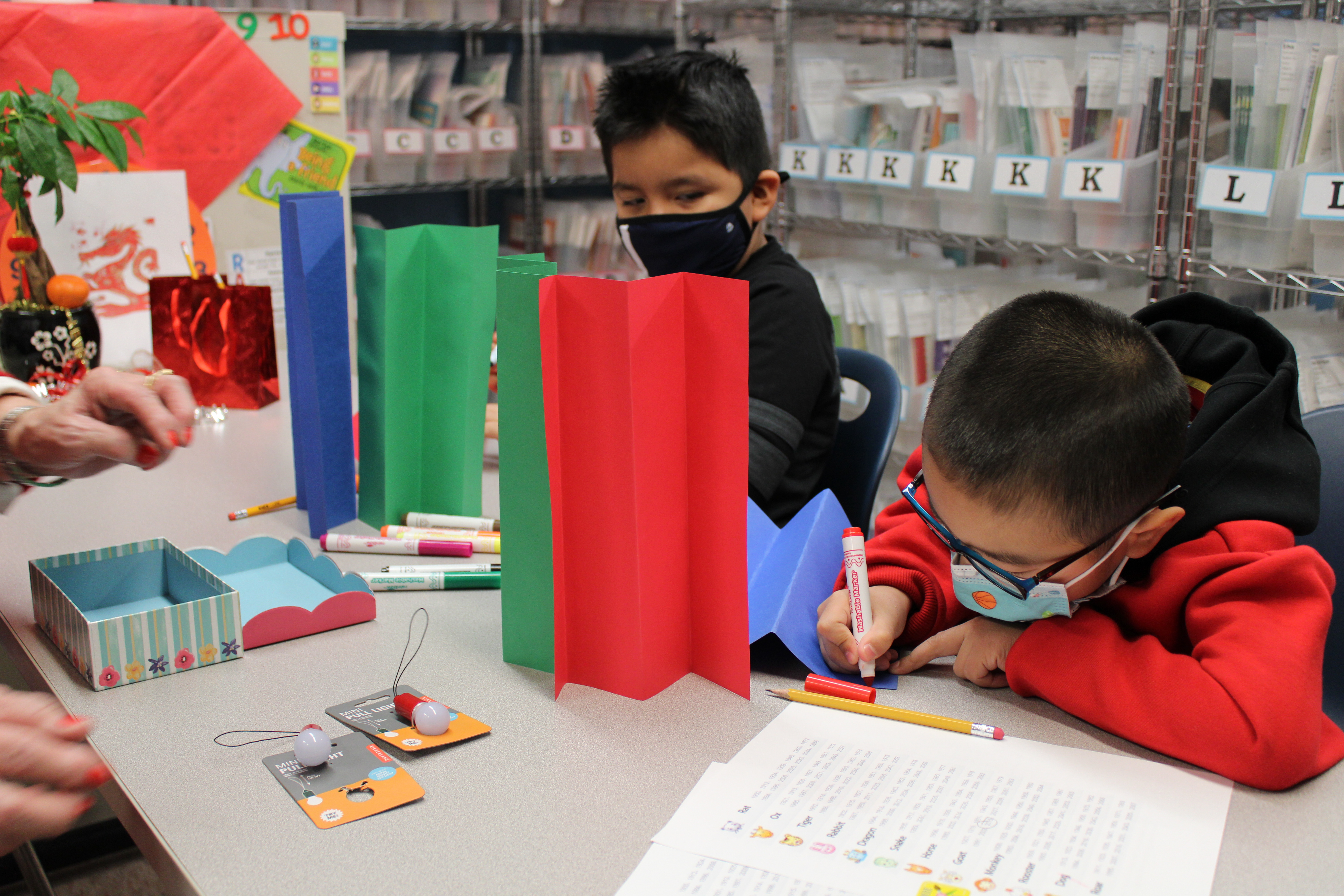ELL students learn about Lunar New Year and Chinese culture
