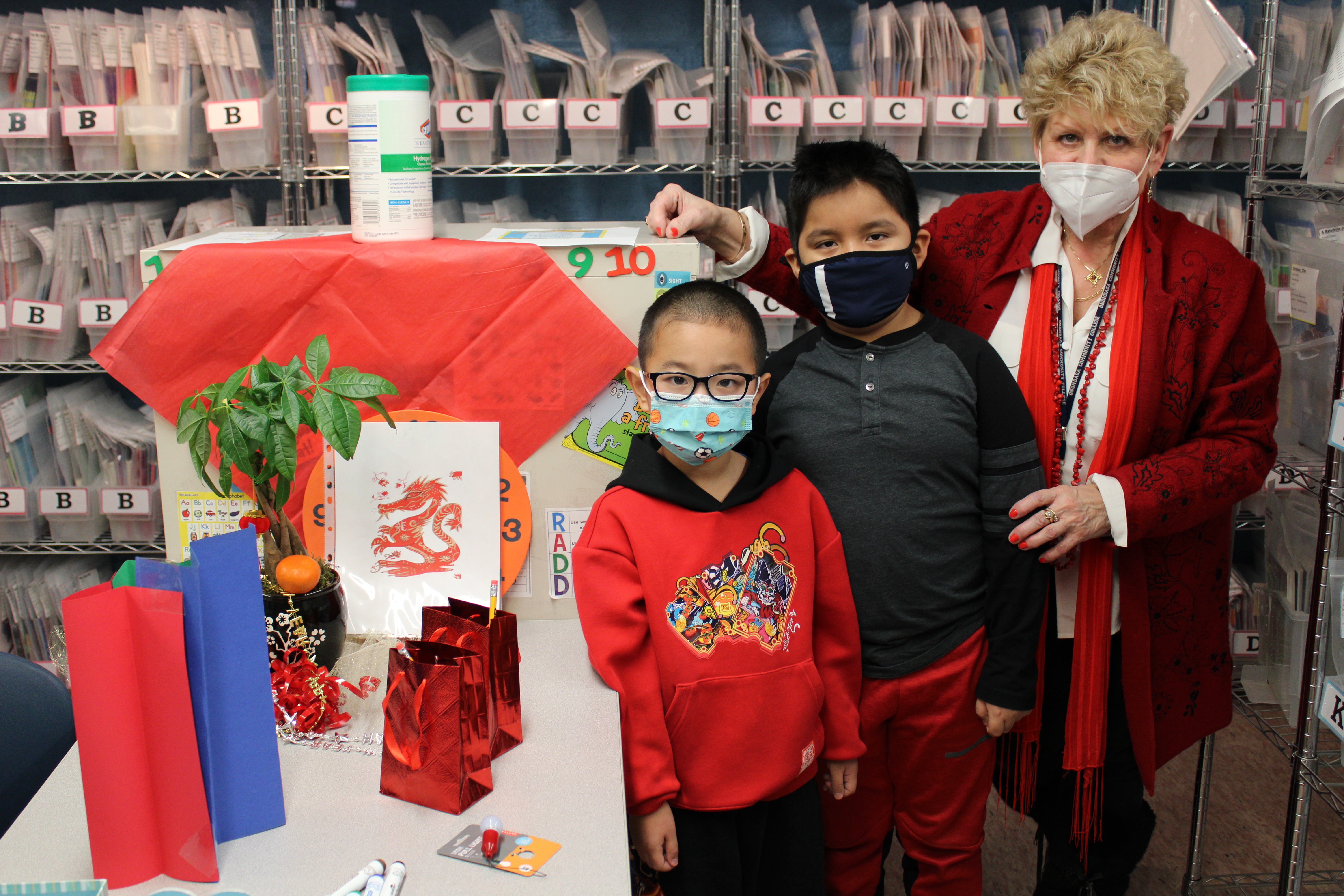 ELL students learn about Lunar New Year and Chinese culture