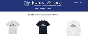 Buy JE apparel and help the Class of 2024