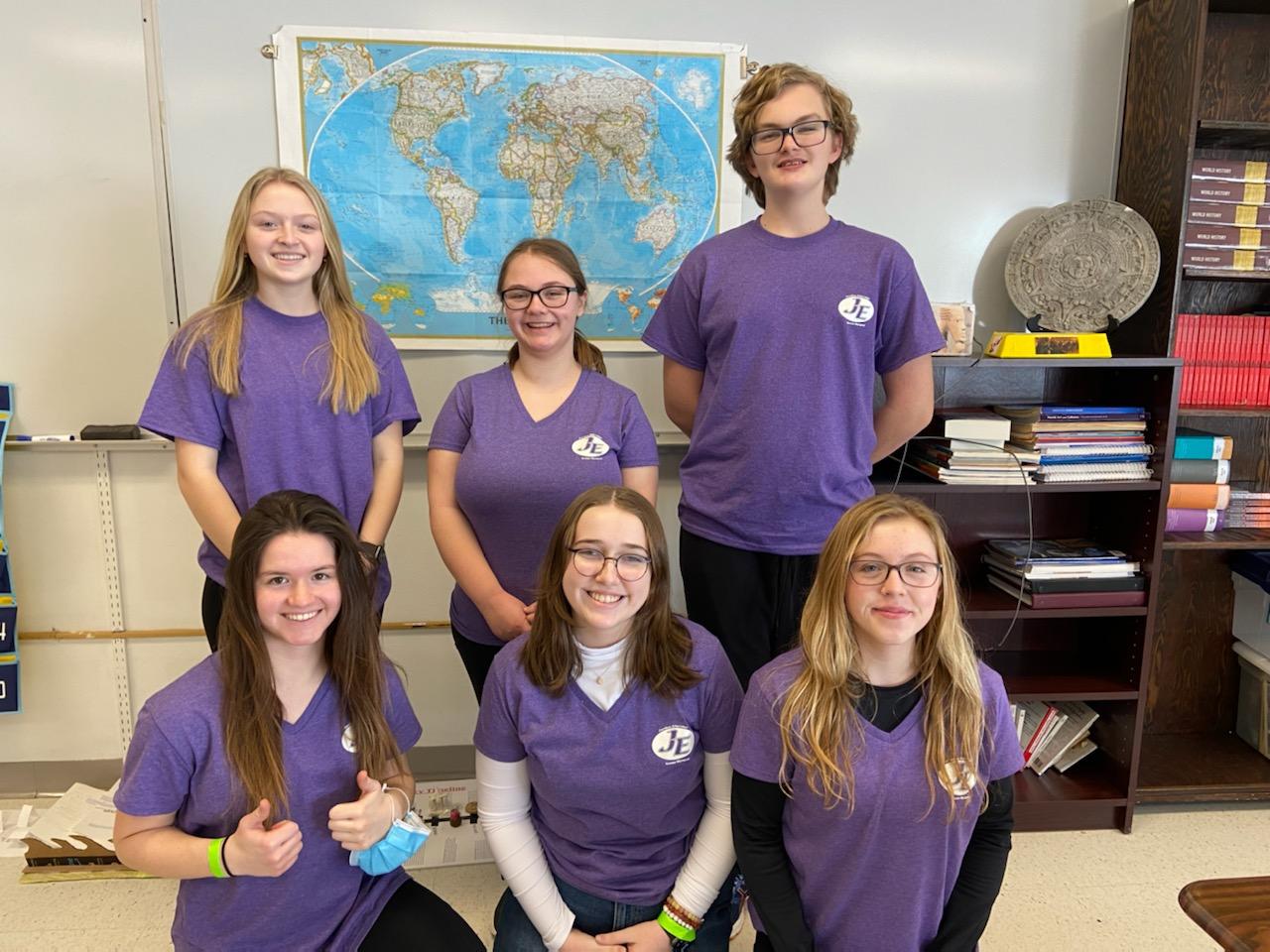 Jordan-Elbridge High School's Science Olympiad team