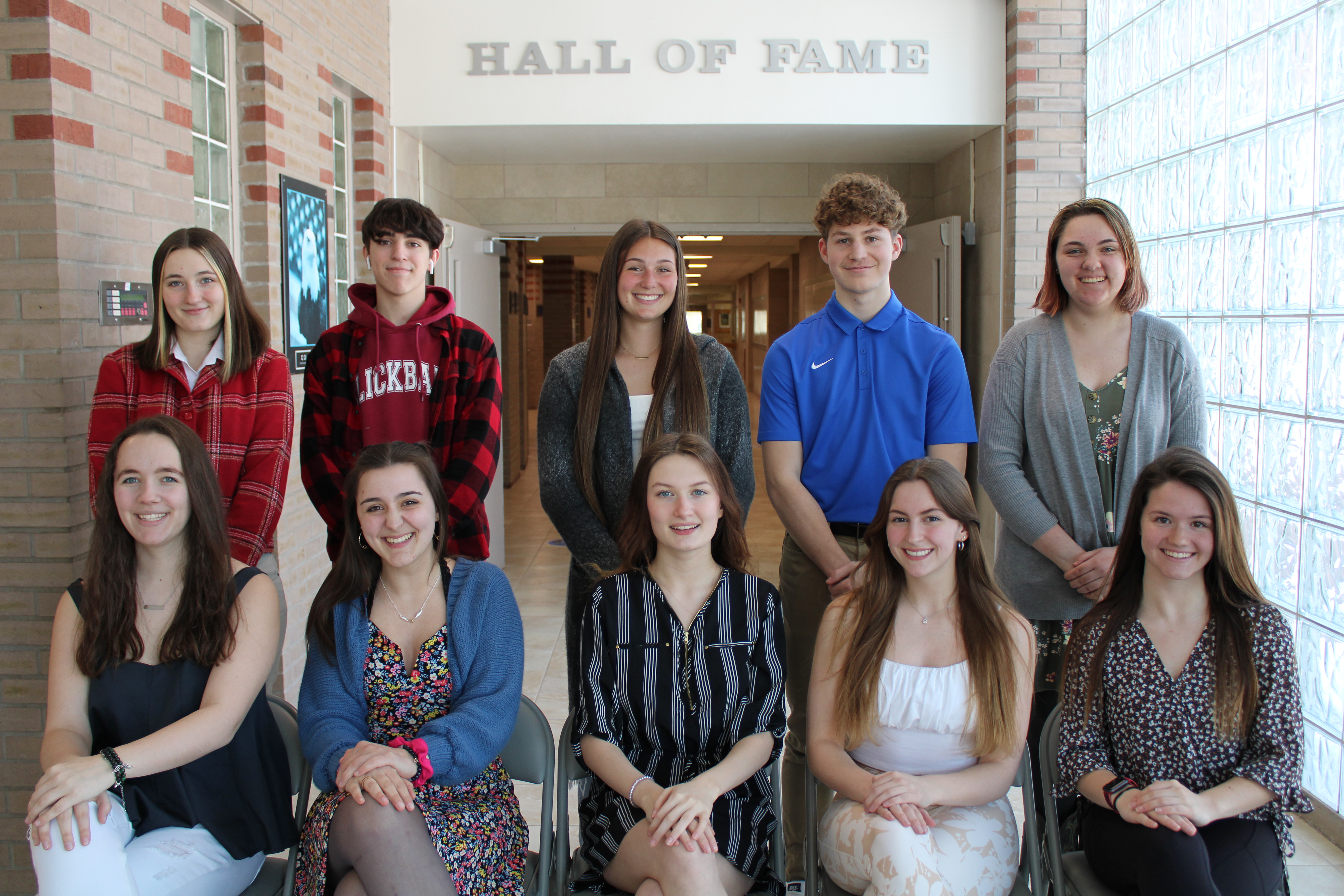 Top ten students of the Class of 2022