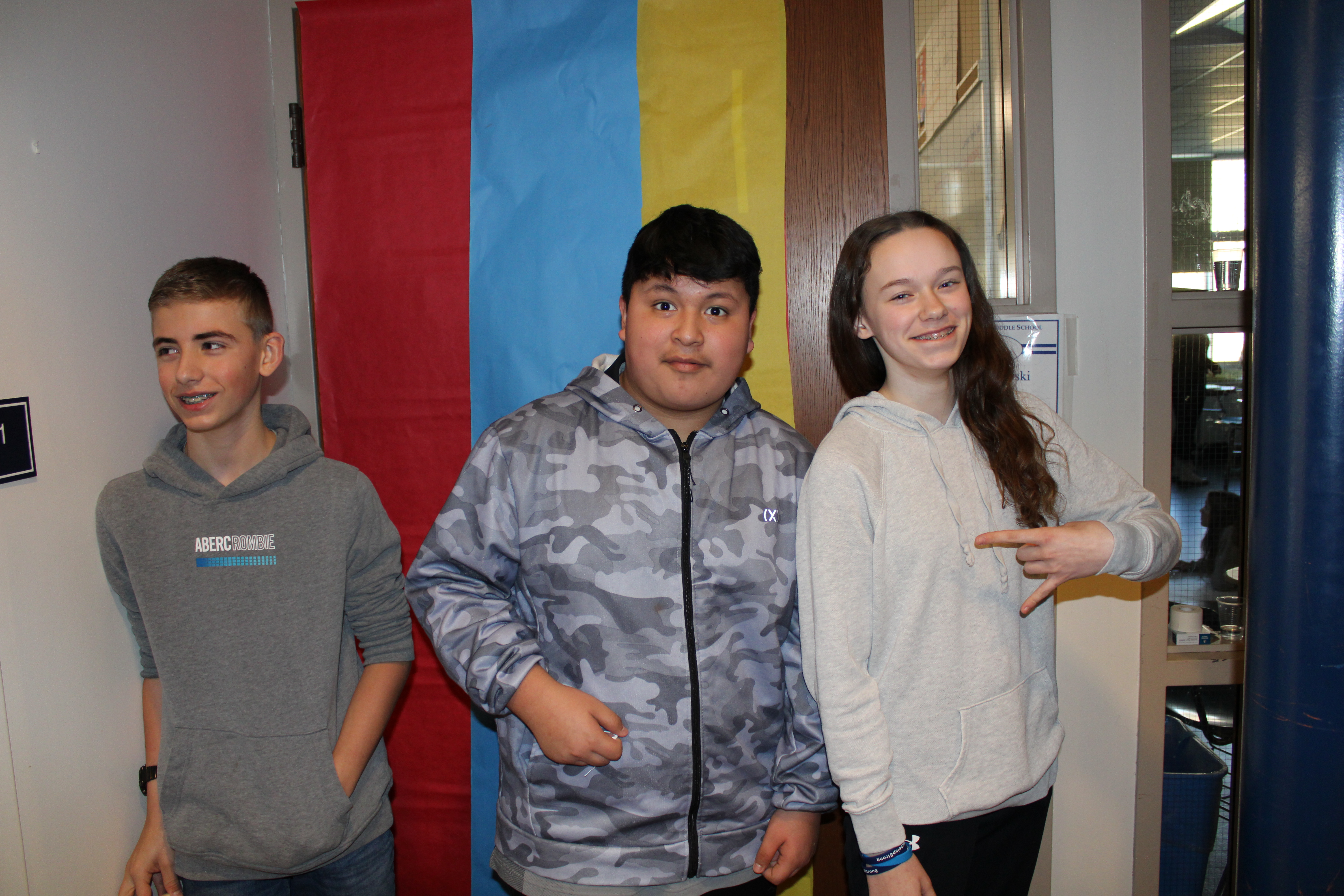 JEMS students decorate homeroom doors for March Madness
