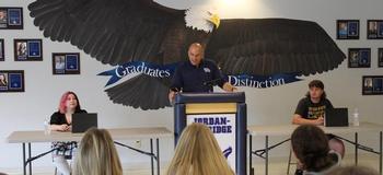 Two JEHS spring athletes participate in 'Signing Day' event