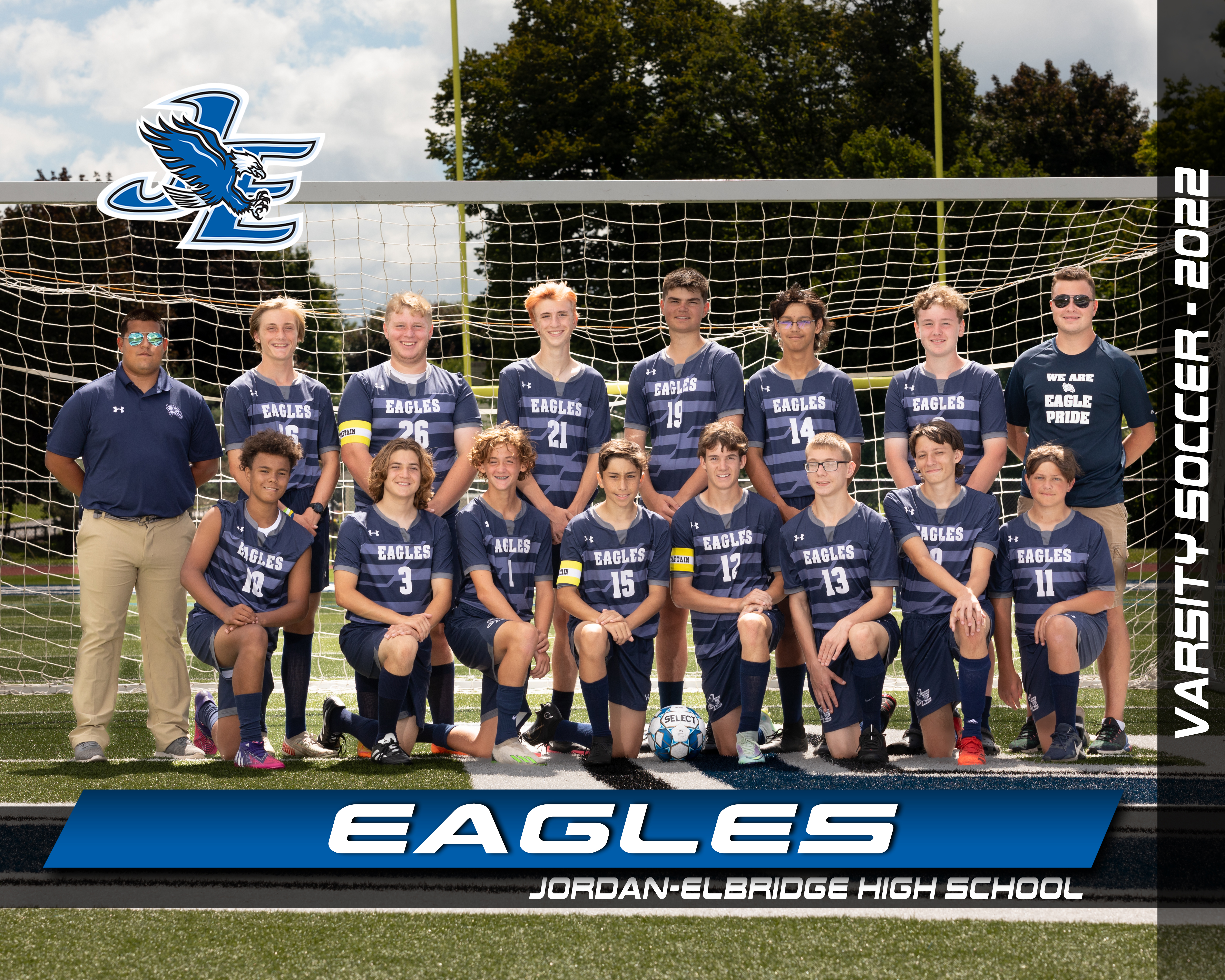 The varsity boys soccer team is a scholar-athlete team