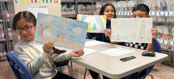 ELL students look to the future in New Year's Resolution project