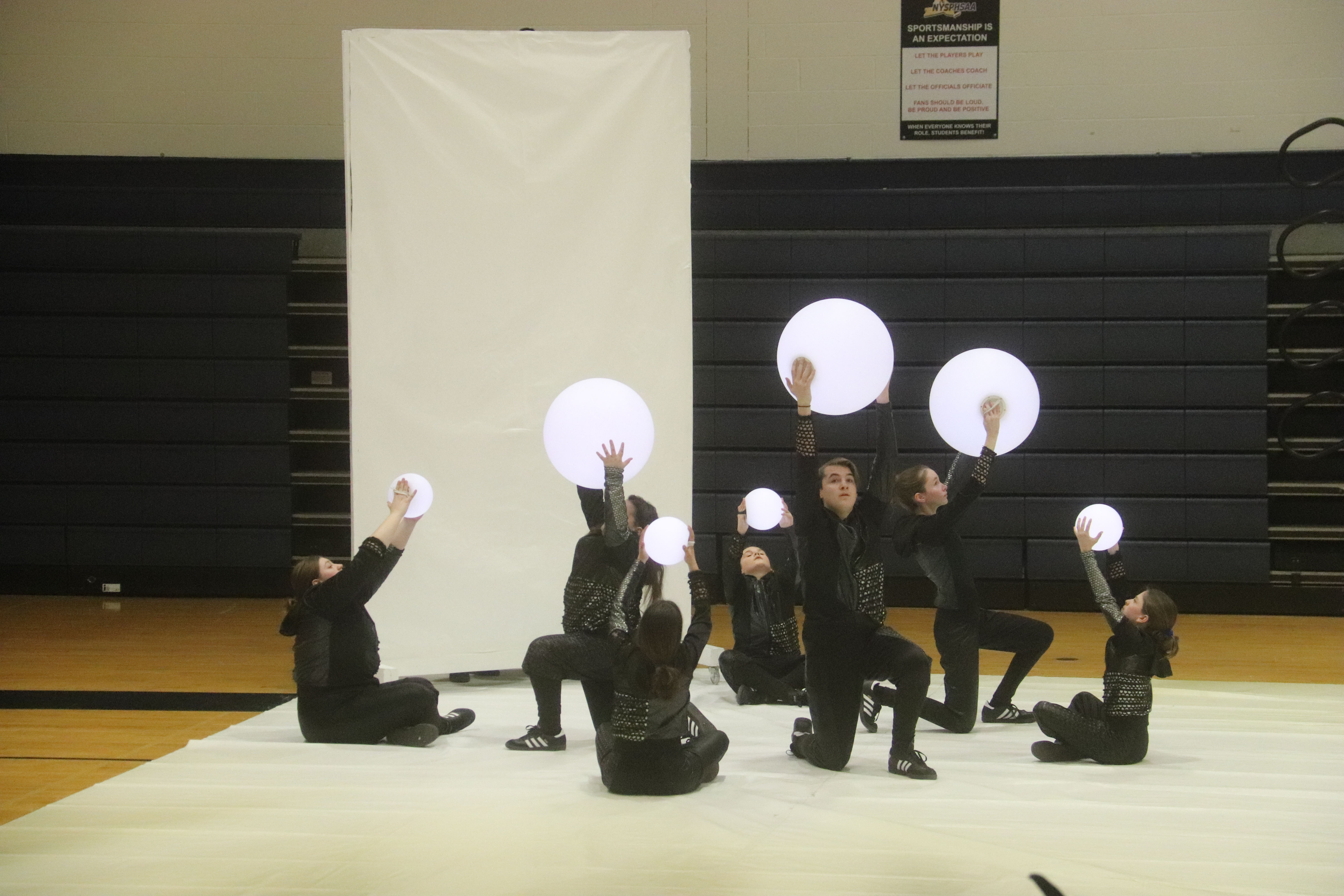 JEHS drumline and color guard teams place in Feb. 25 competition at home