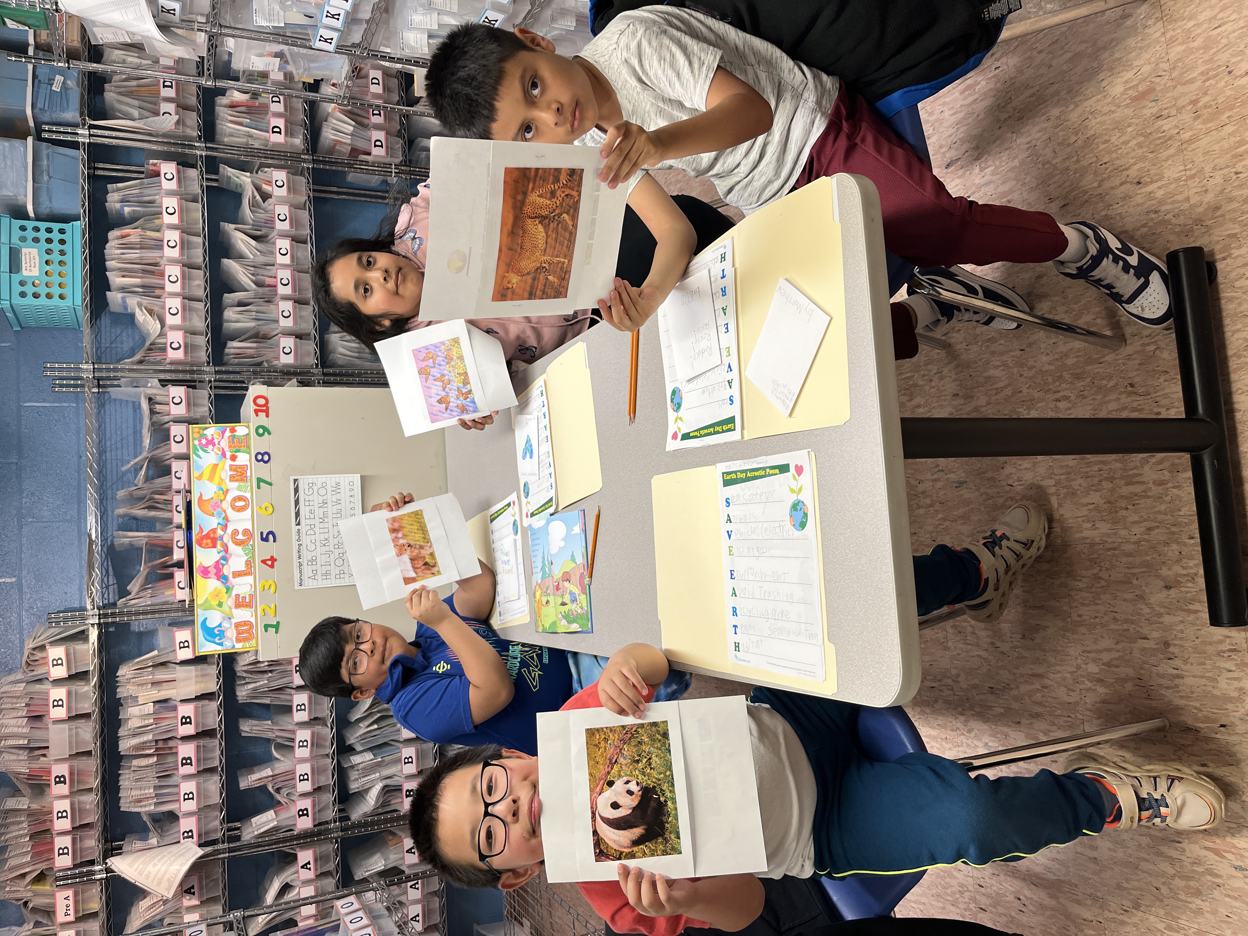 EE ELL students complete "Save Our Earth" project