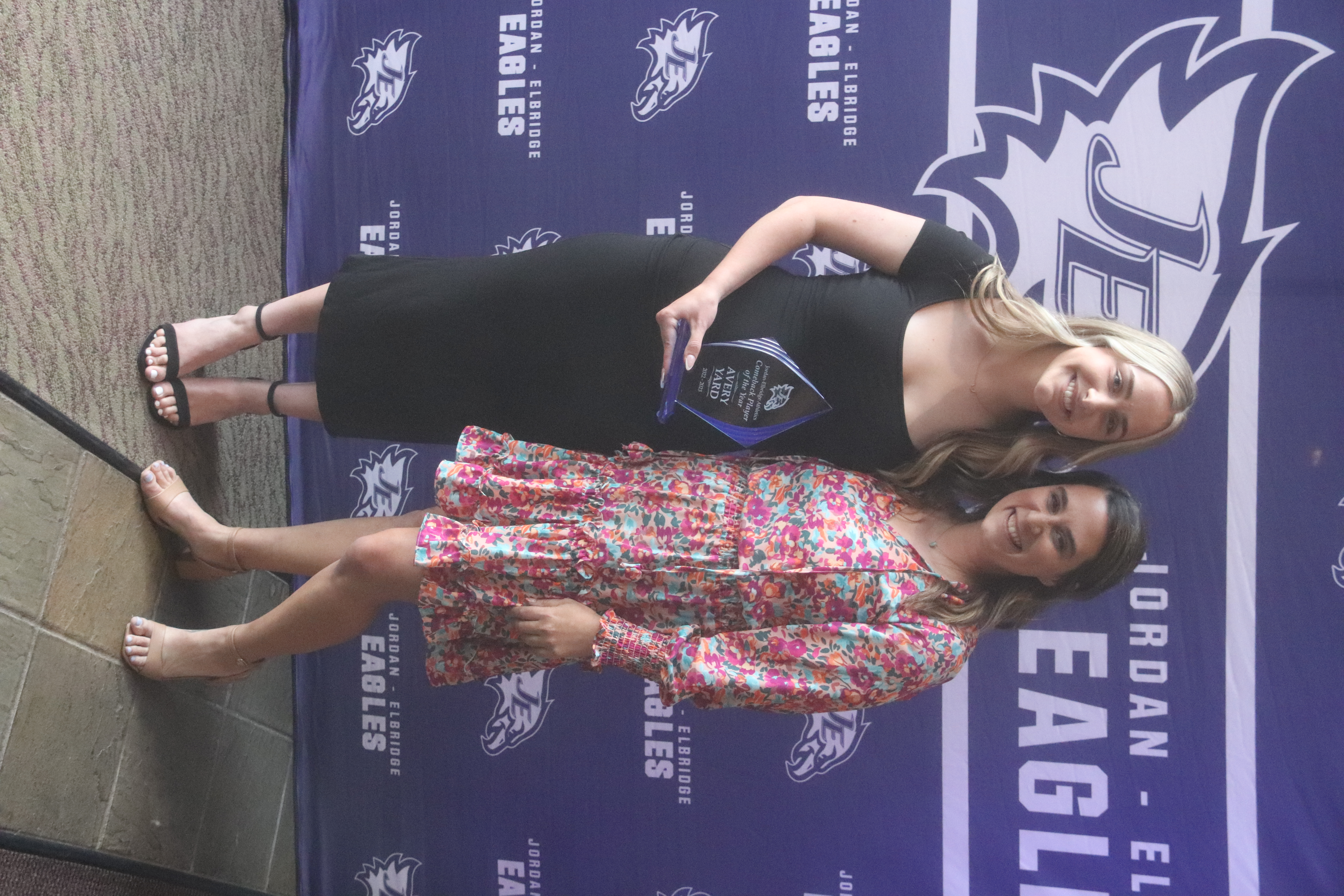 Avery Yard receives the Comeback Player of the Year award