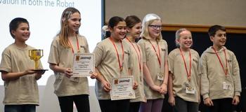 JE Students Compete At First Lego League Qualifiers